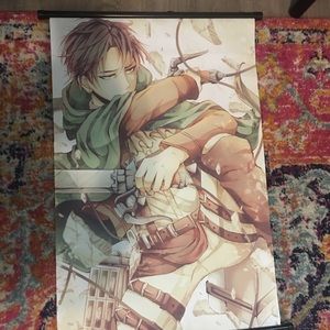 Anime clothes/poster bundle